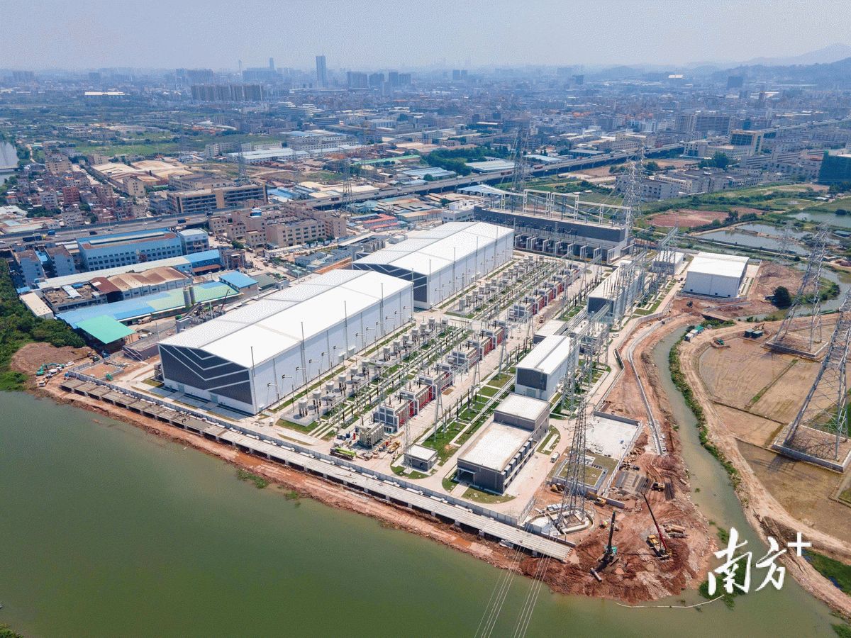 粤港澳大湾区直流背靠背电网工程（南通道）