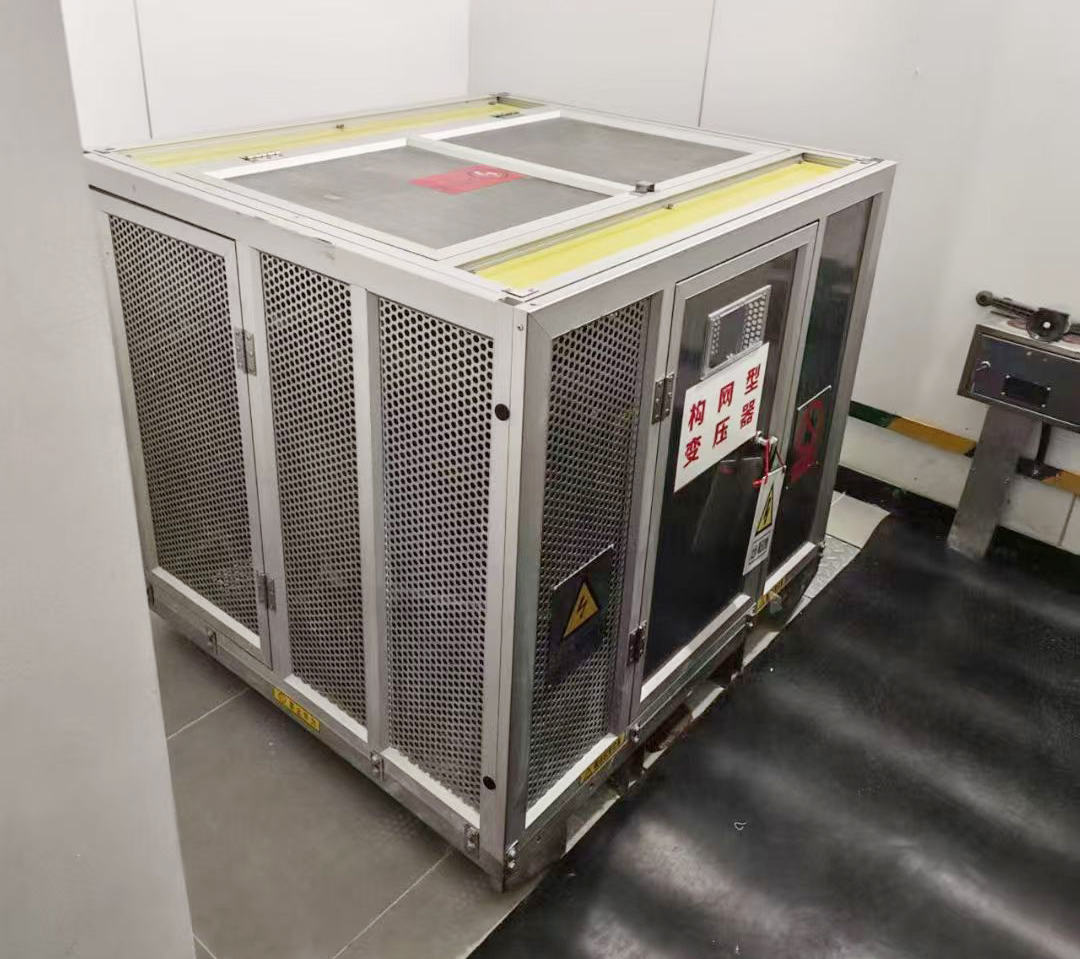 海鸿电气立体卷铁心变压器护航国内首套构网型风光储一体化系统投运